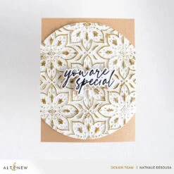 Altenew Blooming Doily Charm 3D Embossing Folder Alt10817 -Simon Says Stamp Altenew Blooming Doily Charm 3D Embossing Folder alt10817 white