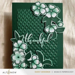 Altenew Bold Blooms Dies Alt7795 -Simon Says Stamp Altenew Bold Blooms Dies alt7795 thankful