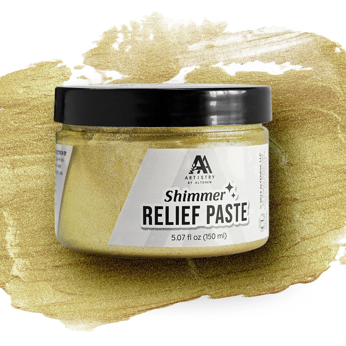 Altenew Brass Shimmer Relief Paste Alt8641 3 Altenew Brass Shimmer Relief Paste Alt8641