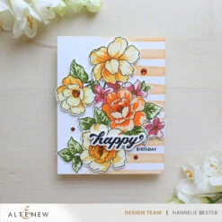 Altenew Build-A-Garden Breezy Petals Alt10564bn -Simon Says Stamp Altenew Build A Garden Breezy Petals alt10564bn happy birthday