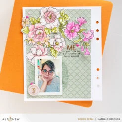 Altenew Build-A-Garden Breezy Petals Alt10564bn -Simon Says Stamp Altenew Build A Garden Breezy Petals alt10564bn pink flowers
