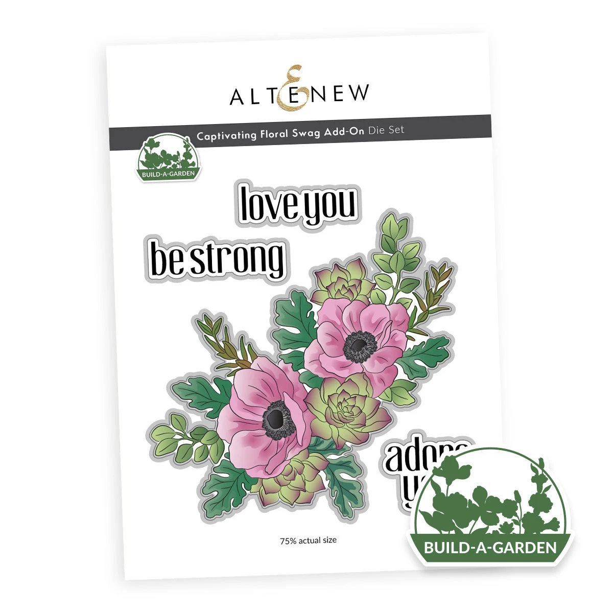 Altenew Build-A-Garden Captivating Floral Swag Add-on Dies Alt10894 3 Altenew Build-A-Garden Captivating Floral Swag Add-on Dies Alt10894
