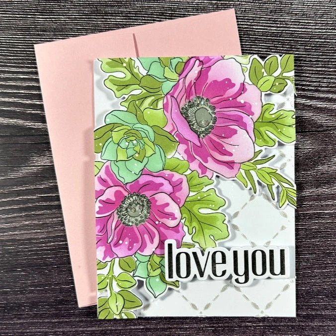 Altenew Build-A-Garden Captivating Floral Swag Add-on Dies Alt10894 7 Altenew Build-A-Garden Captivating Floral Swag Add-on Dies Alt10894 - Image 5