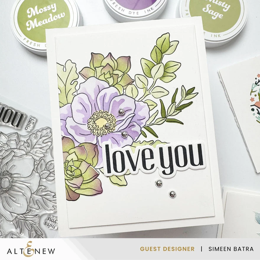 Altenew Build-A-Garden Captivating Floral Swag Add-on Dies Alt10894 4 Altenew Build-A-Garden Captivating Floral Swag Add-on Dies Alt10894 - Image 2