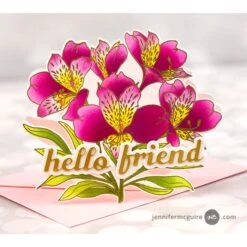 Altenew Build-A-Garden Peruvian Lily Add-On Dies Alt10687 -Simon Says Stamp Altenew Build A Garden Peruvian Lily Add On Dies alt10687 gold