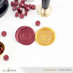 Altenew Cookie Topper Wax Seal Stamp Alt10931 -Simon Says Stamp Altenew Cookie Topper Wax Seal Stamp alt10931 stamped