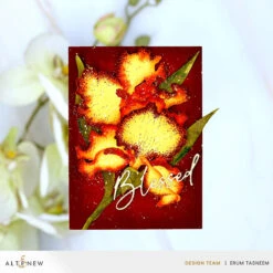 Altenew Craft-A-Flower Bearded Iris Layering Dies Alt10688 -Simon Says Stamp Altenew Craft A Flower Bearded Iris Layering Dies alt10688 fire