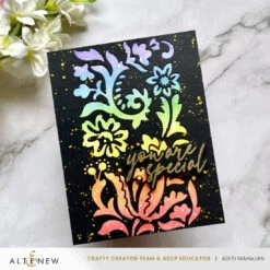 Altenew Creative Cuts Zero-Waste Embroidered Motifs Dies Alt10866 7 Altenew Creative Cuts Zero-Waste Embroidered Motifs Dies Alt10866 -Simon Says Stamp Altenew Creative Cuts Zero Waste Embroidered Motifs Dies alt10866 rainbow