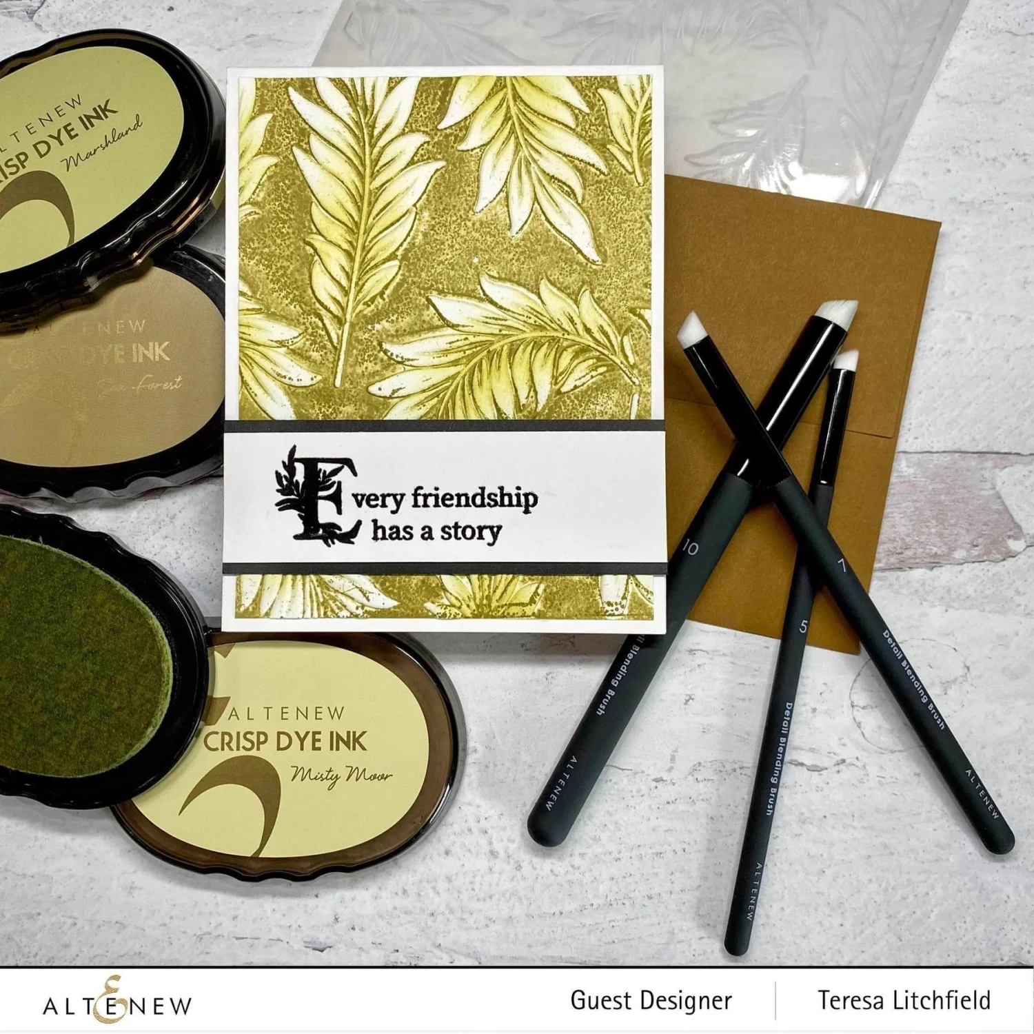 Altenew Detailed Blending Brushes Alt4801 4 Altenew Detailed Blending Brushes Alt4801 - Image 2