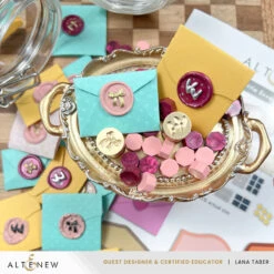Altenew Dusty Pink Wax Beads Alt10528 -Simon Says Stamp Altenew Dusty Pink Wax Beads alt10528 seals