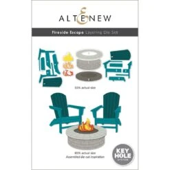 Altenew Fireside Escape Dies Alt10983