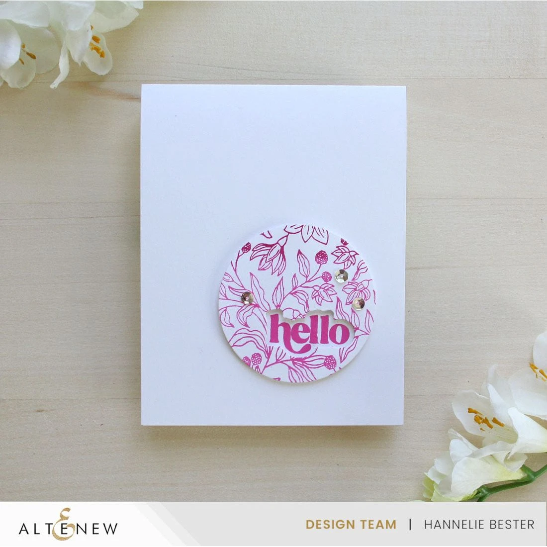 Altenew Floral Serenade Press Plate Alt10790 4 Altenew Floral Serenade Press Plate Alt10790 - Image 2