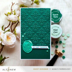 Altenew Forest Fern Wax Beads Alt10532 -Simon Says Stamp Altenew Forest Fern Wax Beads alt10532 embossed