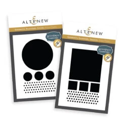 Altenew Geometric Essentials Circles And Squares Press Plate Set
