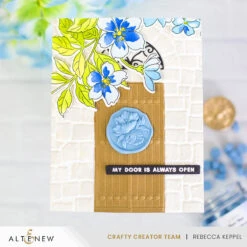 Altenew Haze Blue Wax Beads Alt10517 9 Altenew Haze Blue Wax Beads Alt10517 -Simon Says Stamp Altenew Haze Blue Wax Beads alt10517 stone wall