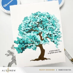 Altenew Majestic Maple Tree Layering Dies Alt10984 -Simon Says Stamp Altenew Majestic Maple Tree Layering Dies alt10984 blue