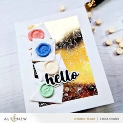 Altenew Mini With Love Wax Seal Stamp Alt10708 -Simon Says Stamp Altenew Mini With Love Wax Seal Stamp alt10708 hello