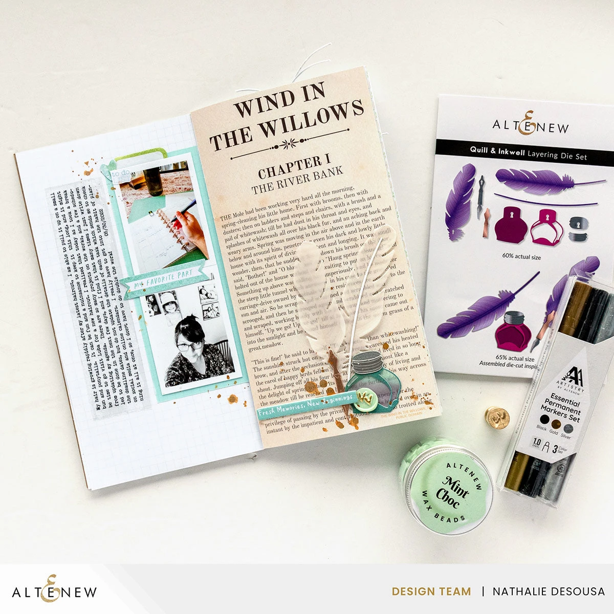 Altenew Mint Choc Wax Beads Alt10529 5 Altenew Mint Choc Wax Beads Alt10529 - Image 3