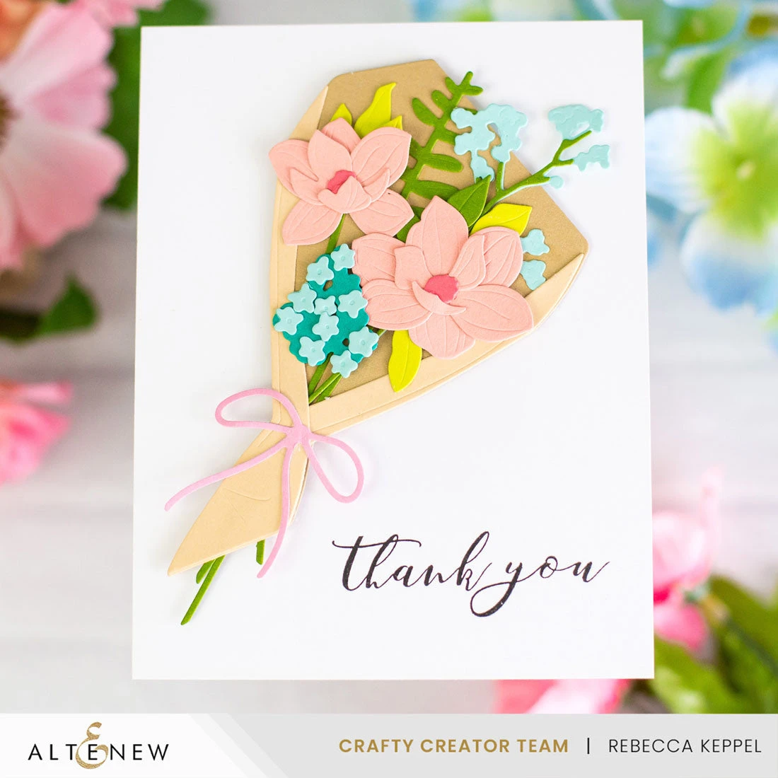 Altenew Parchment Bouquet Layering Dies Alt10798 7 Altenew Parchment Bouquet Layering Dies Alt10798 - Image 5