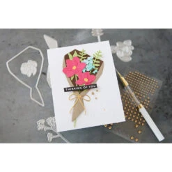 Altenew Parchment Bouquet Layering Dies Alt10798 13 Altenew Parchment Bouquet Layering Dies Alt10798 -Simon Says Stamp Altenew Parchment Bouquet Layering Dies alt10798 thinking of you