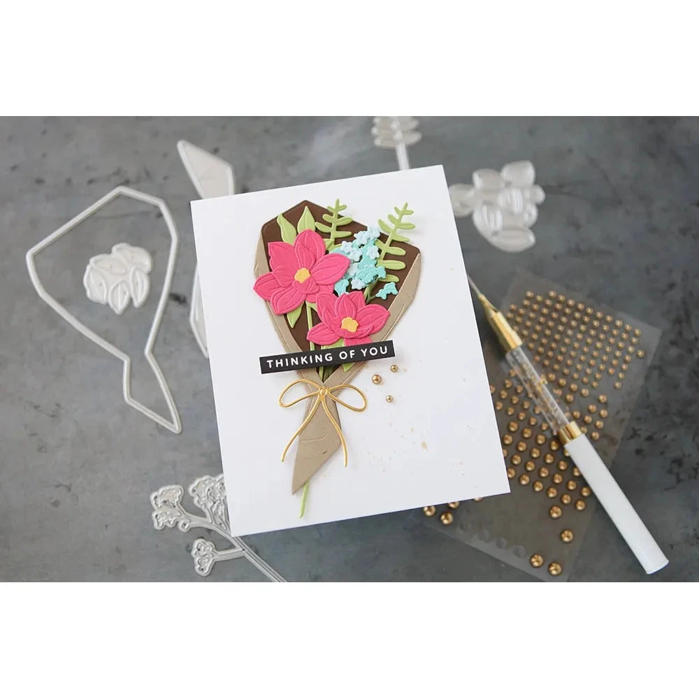 Altenew Parchment Bouquet Layering Dies Alt10798 8 Altenew Parchment Bouquet Layering Dies Alt10798 - Image 6