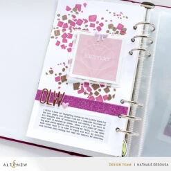 Altenew Rose Gold Shimmer Relief Paste Alt8498 8 Altenew Rose Gold Shimmer Relief Paste Alt8498 -Simon Says Stamp Altenew Rose Gold Shimmer Relief Paste alt8498 journal