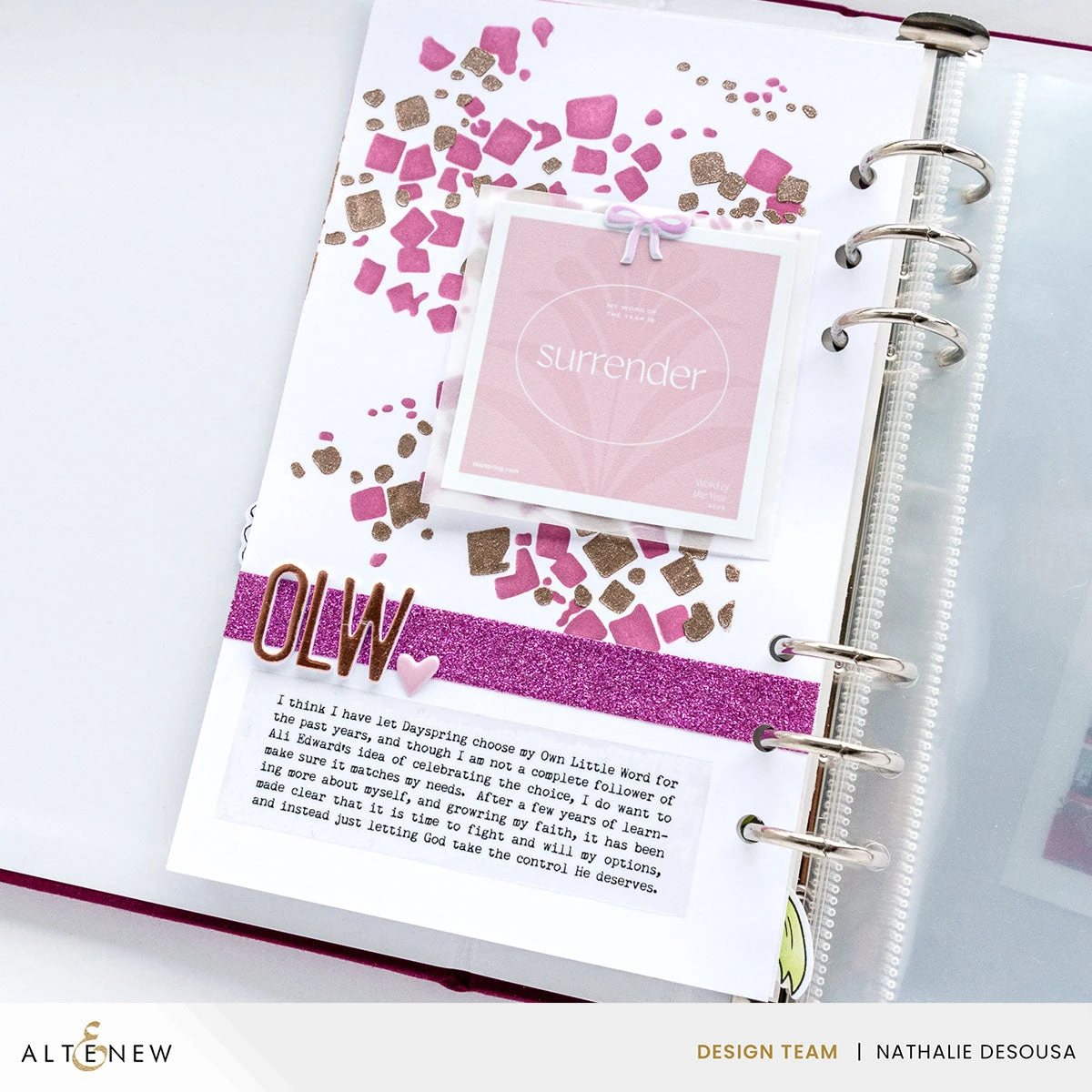 Altenew Rose Gold Shimmer Relief Paste Alt8498 5 Altenew Rose Gold Shimmer Relief Paste Alt8498 - Image 3