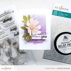 Altenew Shades Of Purple Fresh Dye Ink Pad Set -Simon Says Stamp Altenew Shades of Purple Fresh Dye Ink Pad Set flower