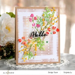 Altenew Simple Frame Mask Stencil Alt4876 7 Altenew Simple Frame Mask Stencil Alt4876 -Simon Says Stamp Altenew Simple Frame Mask Stencil alt4876 hello