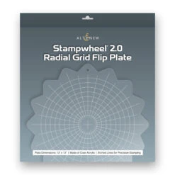 Altenew Stampwheel 2.0 Radial Grid Flip Plate Alt10673