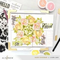 Altenew Stampwheel 2.0 Alt10412bn -Simon Says Stamp Altenew Stampwheel 2.0 alt10412bn flowers