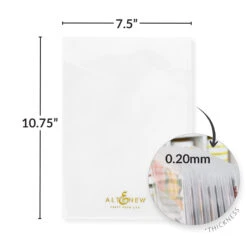 Altenew 10.75 X 7.5 Inch Storage Pockets 10 Pack Alt10436 -Simon Says Stamp Altenew Storage Pockets alt10436 measurements