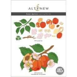 Altenew Sweet Apricots Layering Dies Alt10880