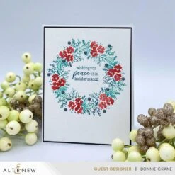Altenew Tranquility Enamel Dots Alt10252 -Simon Says Stamp Altenew Tranquility Enamel Dots alt10252 wreath