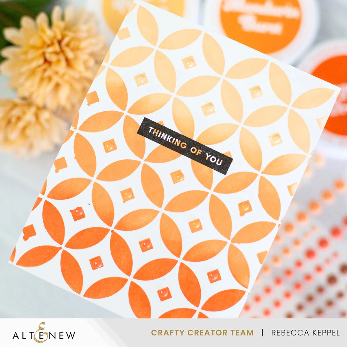 Altenew Tropical Tango Enamel Dots Alt10456 4 Altenew Tropical Tango Enamel Dots Alt10456 - Image 2