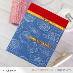 Altenew Wanderlust 3D Embossing Folder Alt10934 -Simon Says Stamp Altenew Wanderlust 3D Embossing Folder alt10934 congrats
