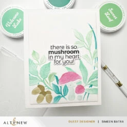 Altenew Woodland Path 3D Embossing Folder Alt10955 9 Altenew Woodland Path 3D Embossing Folder Alt10955 -Simon Says Stamp Altenew Woodland Path 3D Embossing Folder alt10955 mushroom