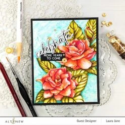 Altenew Zanzibar Water Based Dual Tip Pens Alt6462 -Simon Says Stamp Altenew Zanzibar Water Based Dual Tip Pens alt6462 celebrate