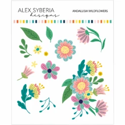 Alex Syberia Designs Andalusia Wildflowers Die Set Asd-d-166