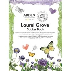 Arden Creative Studio Laurel Grove Sticker Book Acssb0001