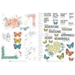 Arden Creative Studio Page Starters Rub On Transfer Set Acsro0002