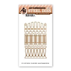 Art Impressions Journal Fence Dies 5807