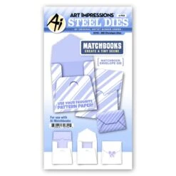 Art Impressions MATCHBOOK ENVELOPE Dies 5318