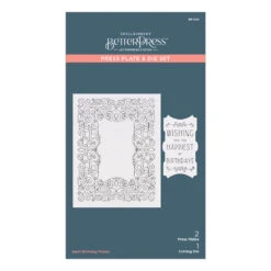 Spellbinders BetterPress Swirl Birthday Frame Press Plate And Die Set BP-022* 8 Spellbinders BetterPress Swirl Birthday Frame Press Plate And Die Set BP-022* -Simon Says Stamp BP 022 Betterpress Swirl Birthday Frame Pac 1152x1152 7646e911 f850 43ce 9634 d37f752ba8f6