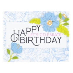 Spellbinders BetterPress Happy Birthday Celebrate Press Plate BP-038* -Simon Says Stamp BP 038 Betterpress Happy Birthday Celebrate Project 1 1152x1152 e6c72588 8159 4b34 9bff 8dbb19fd25ad