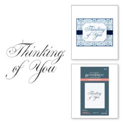 Spellbinders Copperplate Thinking Of You Press Plate Bp-101* -Simon Says Stamp BP 101 Copperplate Everyday Sentiments Copperplate Thinking of You Combo
