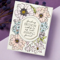 Spellbinders Mirrored Arch Blooms Press Plates Bp-106* -Simon Says Stamp BP 106 Mirrored Arch Mirrored Arch Blooms Project 3