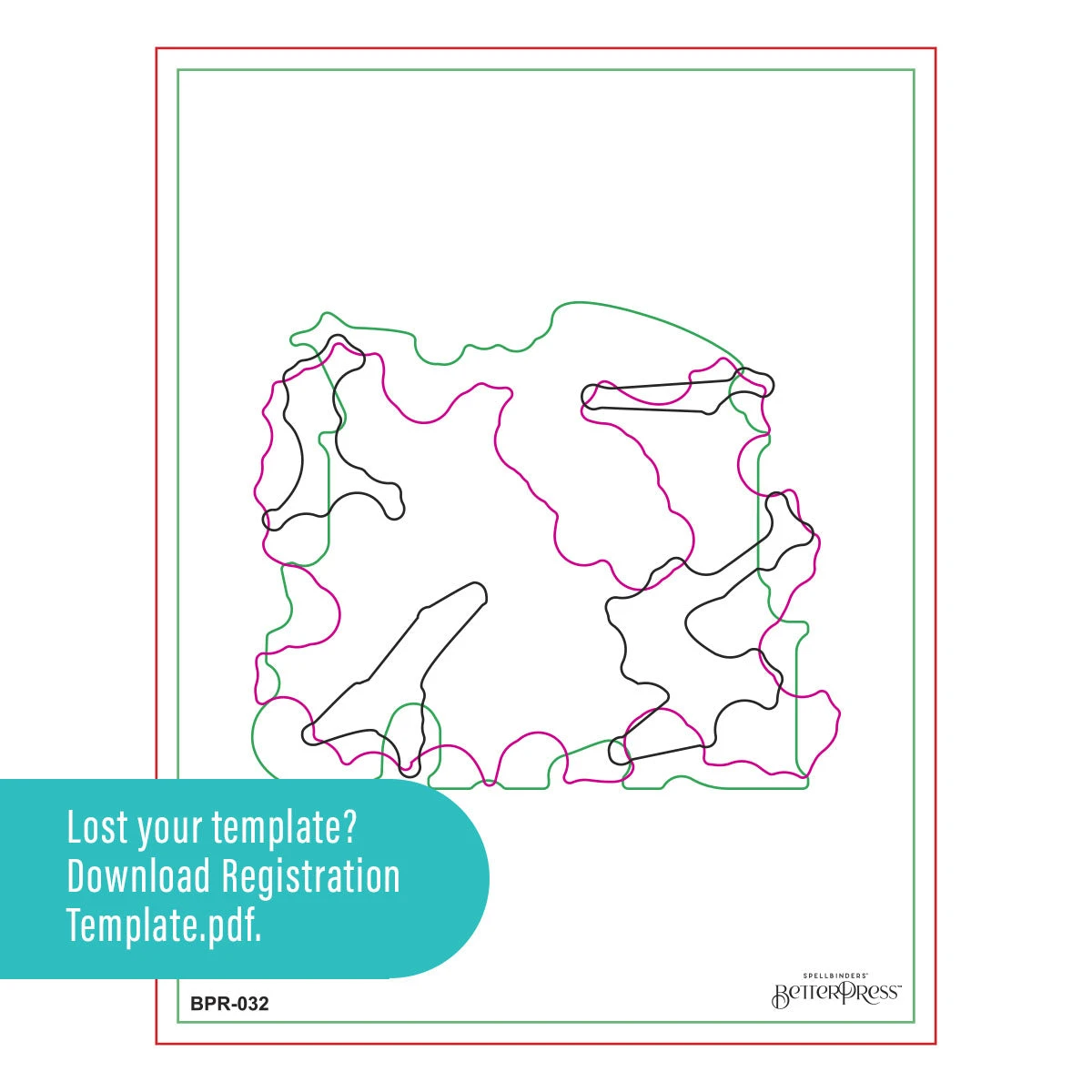 Spellbinders Happiest Holidays Registration BetterPress Plate Set Bpr-032 6 Spellbinders Happiest Holidays Registration BetterPress Plate Set Bpr-032 - Image 4