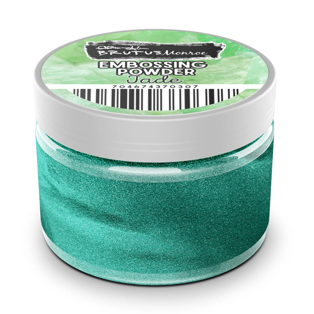 Brutus Monroe Jade Embossing Powder Bru0307 3 Brutus Monroe Jade Embossing Powder Bru0307