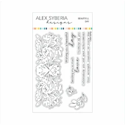 Alex Syberia Designs Beautiful Day Clear Stamp Set Asd-sta-144